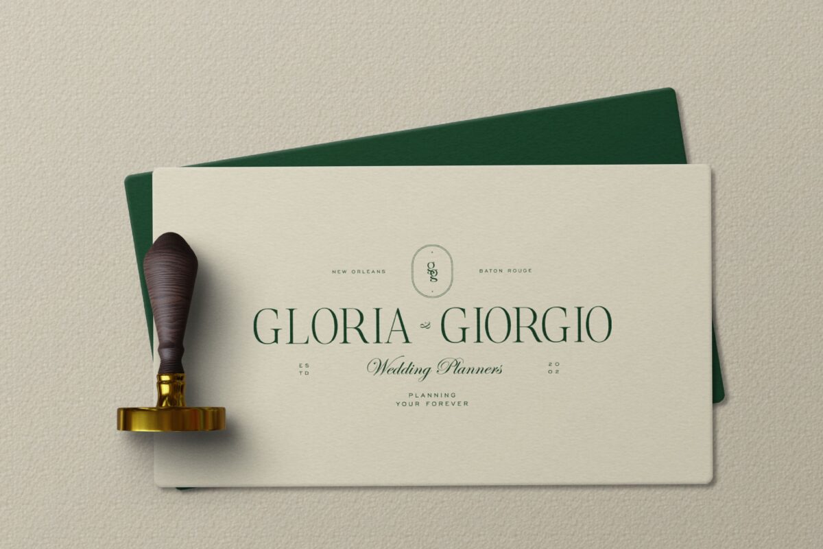 🌿 🕯️ Timeless Logo Suite for Luxury Event & Wedding Planners | stay inspired all year long