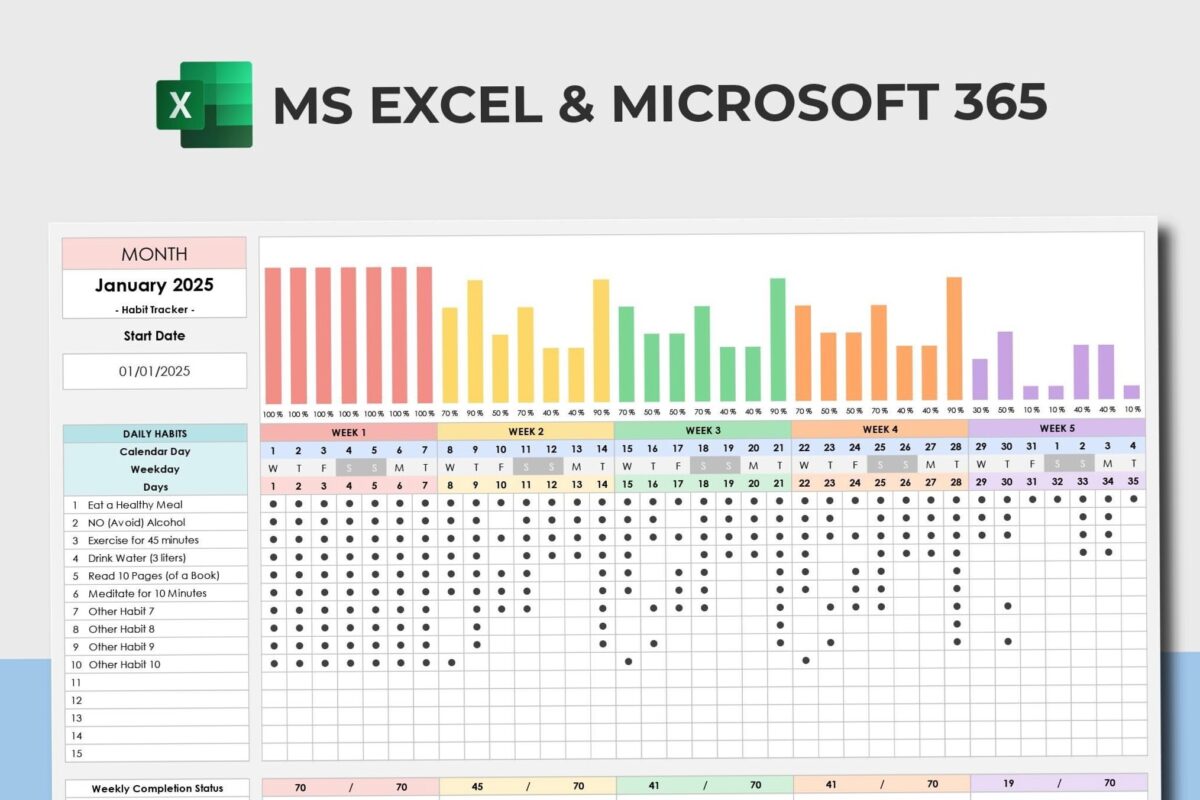 To Do List Tracker | Excel Monthly Weekly Planner | #MoneyTips — 👰 🌸 ultimate printable checklist