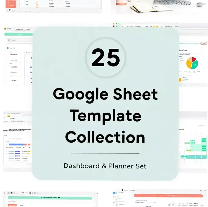 Track Business Growth with Google Sheet Templates — 🎨 🖌️ secret to staying productive