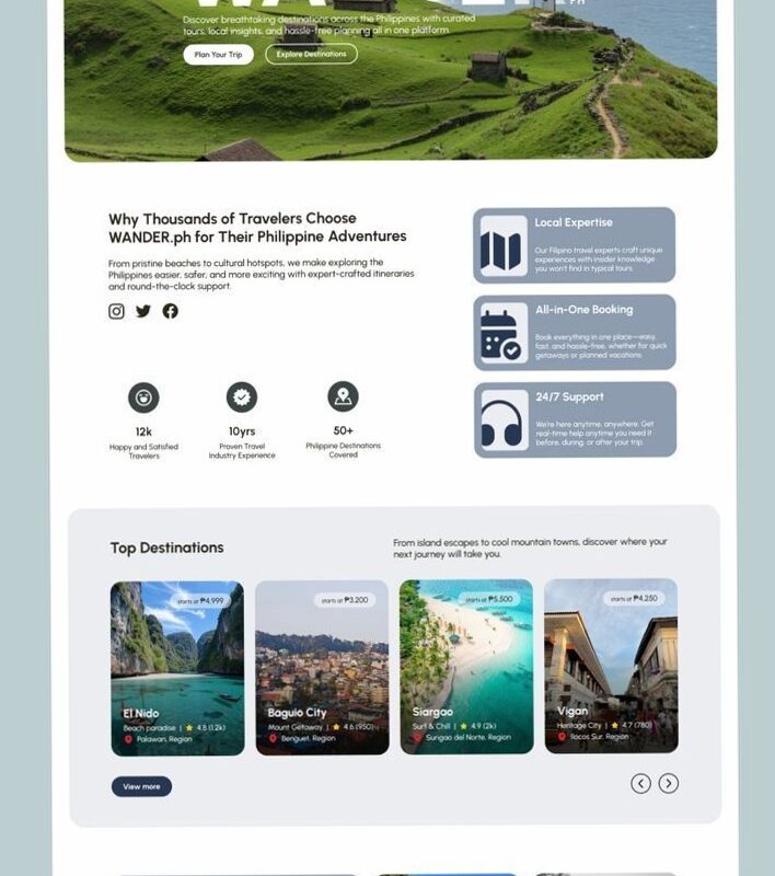 🪄 🪄 UI/UX & Figma Website Design for Digital Creatives | stay inspired all year long