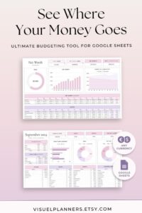 Ultimate Annual Budget Template for Google Sheets | All-in-One Financial Planner — 🖌️ 📍 romanticize your routine