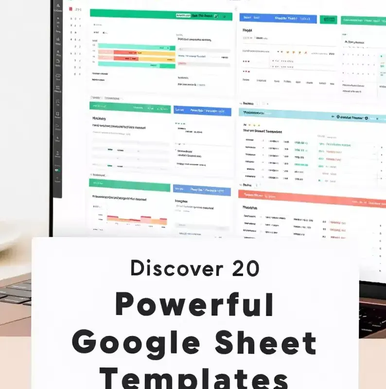 📍 🎨 Ultimate Google Sheet Templates for Productivity & Design | stay inspired all year long