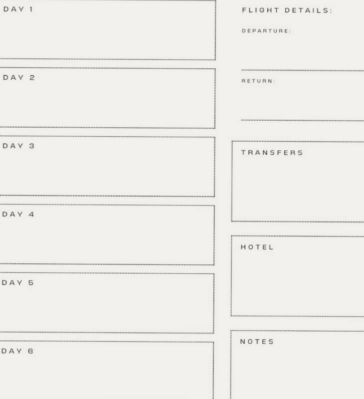 📍 🪄 ultimate printable checklist: Minimalist Travel Planner for Busy Parents