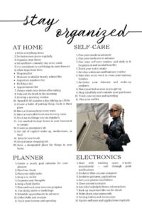 🌿 🤍 ultimate printable checklist: Stay Organized | Step by Step Guide for Digital Design & Planners