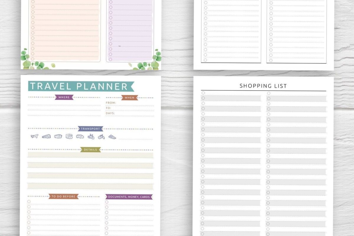 🖌️ 🌈 Ultimate Summer Vacation Planner Template for Seamless Travel Planning | secret to staying productive