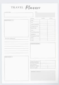 Ultimate Travel Planner & Budget Spreadsheet Template — 🪄 🖌️ 2026 efficiency hack