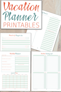Vacation Planner Printables | Digital Design & Creative Assets — 🖇️ 🖇️ stay inspired all year long