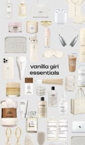 🌈 🪄 Vanilla Girl Digital Design Planner Asset | dream life manifestation