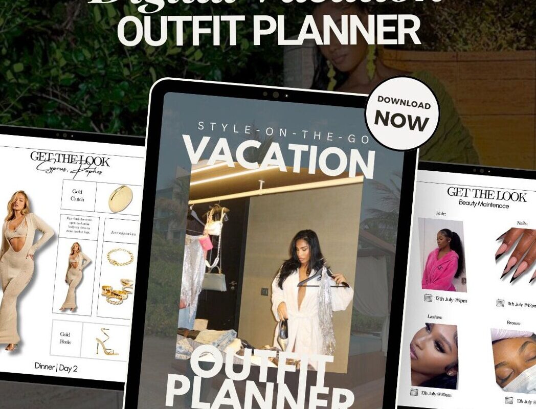 Virtual Vacation Closet: Digital Travel Outfit Planner for IT Girls — 📅 📅 stay inspired all year long