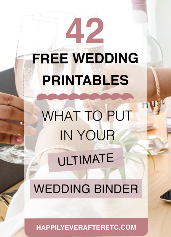 Wedding Binder Checklist: Free Printables & Templates for Digital Planners — 💍 🥂 essential planning guide