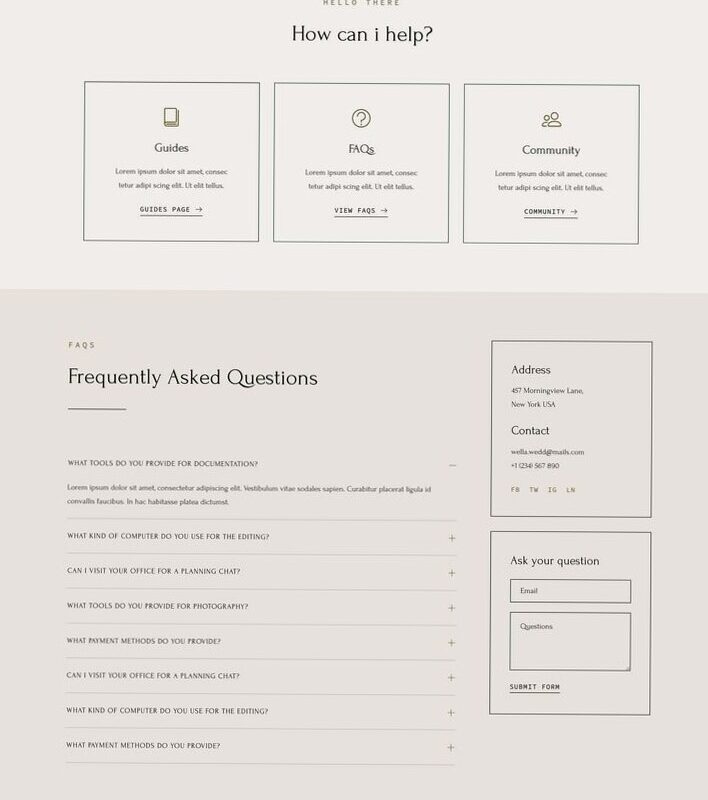 🎀 ✨ Wedding & Event Planner FAQs Template Kit | dream life manifestation