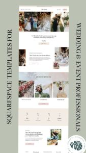 Wedding & Event Squarespace Template by Lion Claw Creative — 💎 🌈 secret to staying productive