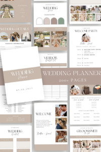 💎 🌈 Wedding Planner Binder & Printable Template | Digital Design | Creative Wedding Planning Tools | stay inspired all year long
