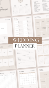 🌸 🥂 Wedding Planner Bundle | Digital Binder & Checklist for GoodNotes | no-stress tracker