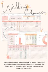 Wedding Planner Spreadsheet Template with Guest List & Budget — 💌 🌸 2026 efficiency hack