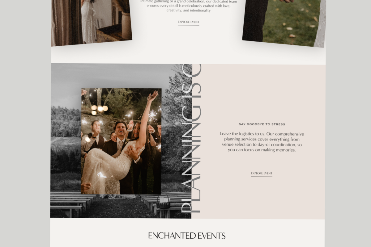 🕯️ 🕯️ Wedding Planner Website — Digital Design & Creative Assets | dream life manifestation