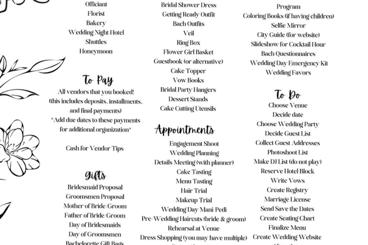 Wedding Planning Board by @gabriellastalun — 🥂 👰 stay inspired all year long