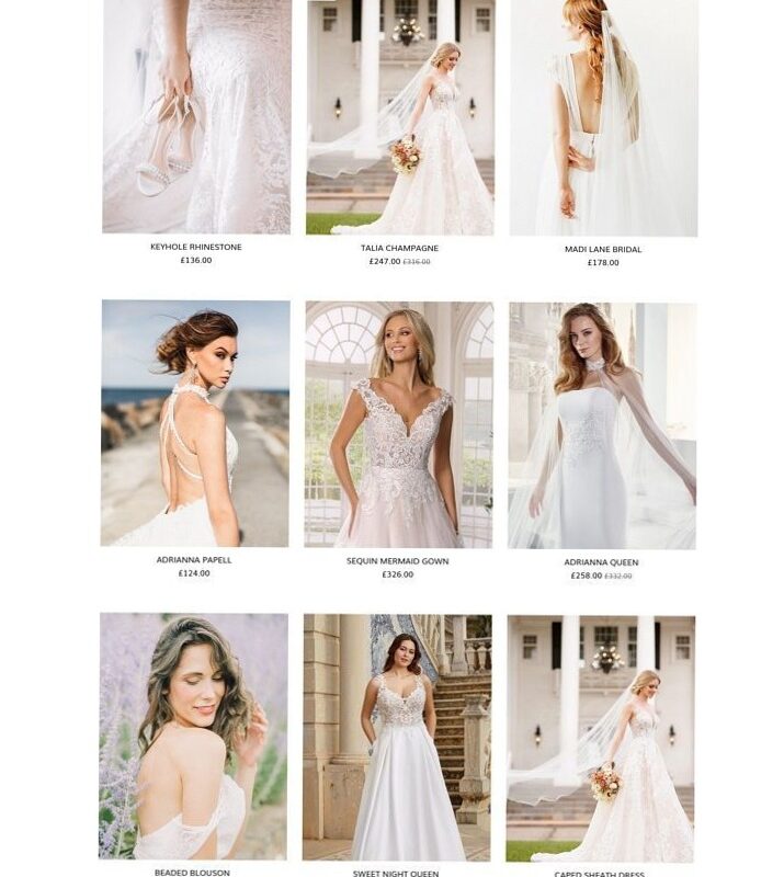 Wedding Shop & Planner HTML Template | Digital Design | Creative Assets — 🥂 💌 dream life manifestation