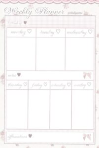Weekly Planner Pt 2 by Dollywons — 🪄 💎 romanticize your routine