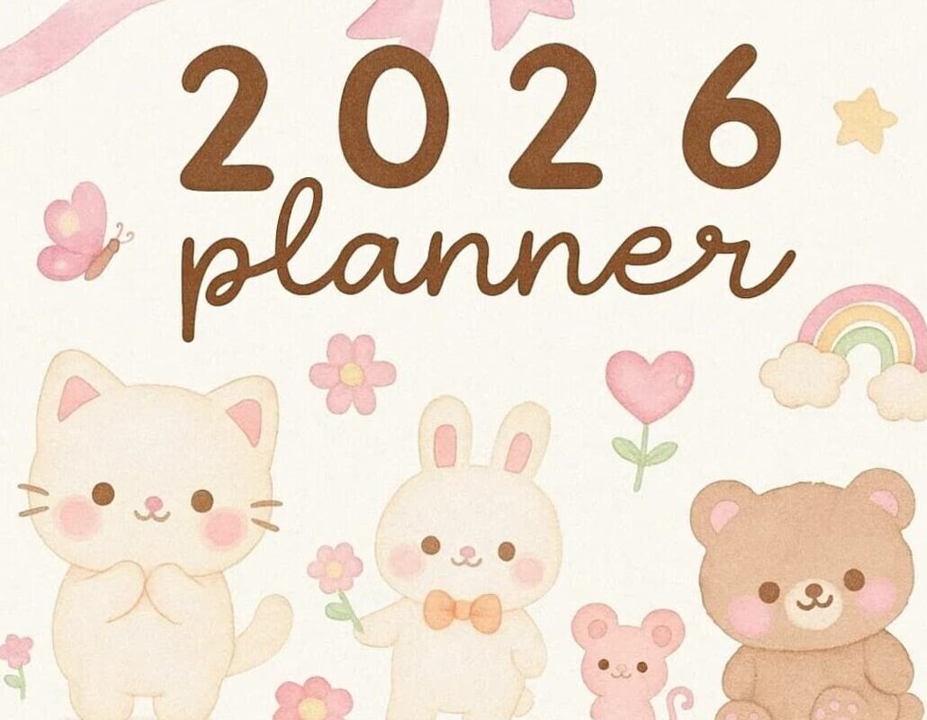 Whimsical Wonder Planner Pink Aesthetic Design — 👰 🥂 stay inspired all year long