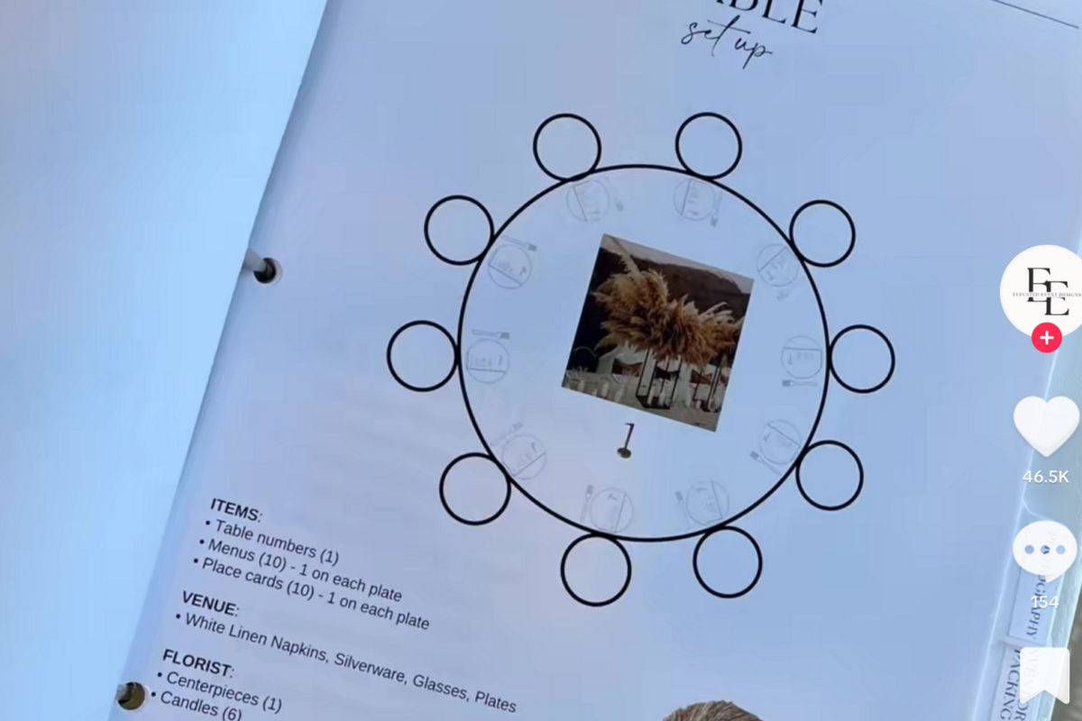 🎀 ☁️ Wildflower Wedding Binder Ideas on a Budget | secret to staying productive