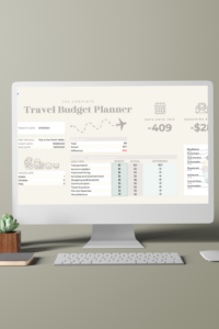Your Essential Travel Organizer Google Sheet #budgetbypaycheck — 📌 📅 romanticize your routine
