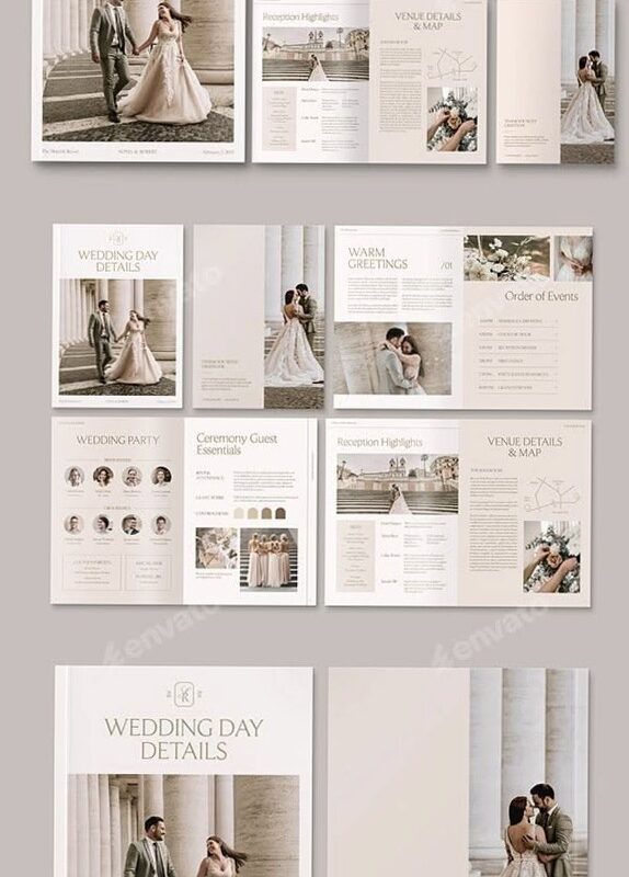 Your Ultimate Wedding Day Guide Template — 📁 📁 essential planning guide