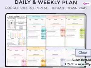 15 Google Sheets Templates for Designers & Planners — 🍰 🍰 secret to staying productive