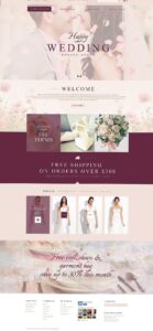🤍 ☁️ 16+ Stunning Wedding Themes & Bridal Ecommerce Designs | dream life manifestation