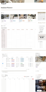 🎨 📍 2025 Notion Planner Template for a Clean Workspace | pro digital dashboard