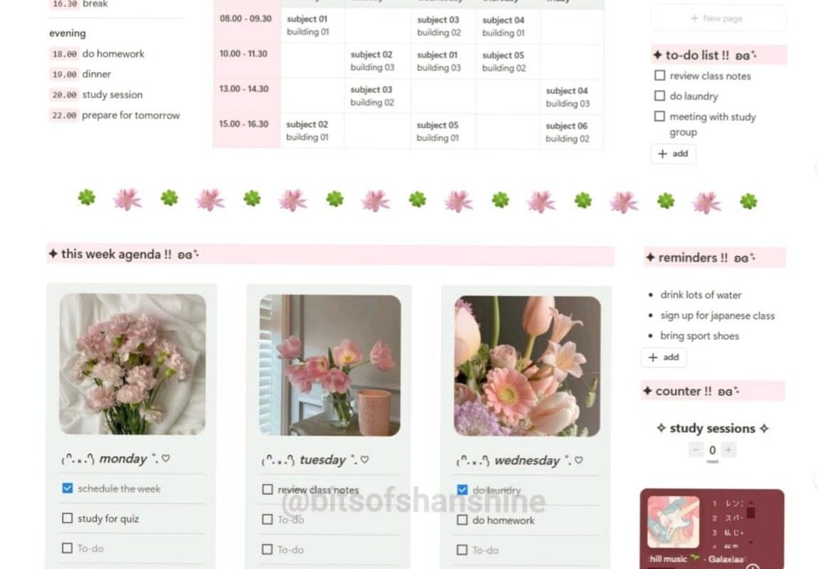 2025 Student Planner Notion Template #NotionHQ — 📊 🖇️ 2026 efficiency hack