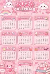 2026 Digital Planner Calendar & Creative Assets — 🌿 🤍 secret to staying productive