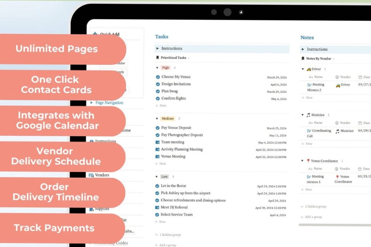 🕯️ ☁️ 2026 efficiency hack: Event Planner: Notion Templates & Aesthetic Ideas