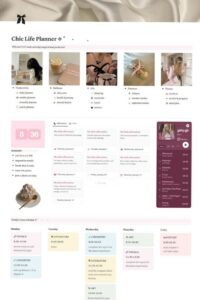2026 Notion Life Planner Template — Ultimate Girl Aesthetic All-In-One Planner — 🖇️ 📌 pro digital dashboard