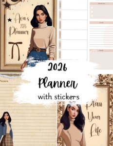 2026 Weekly Planner — Fashion & Personalized Design — 🖌️ 🖌️ dream life manifestation
