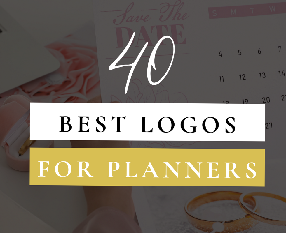 👰 👰 40 Free Event Planner Logo Designs | stay inspired all year long