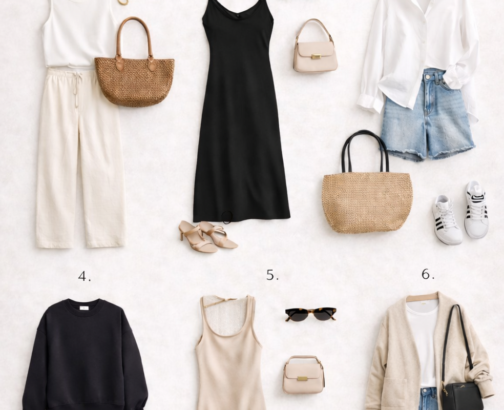 6 European Summer Outfit Ideas | Chic Vacation Style — 🪄 🪄 romanticize your routine