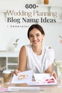 600+ Wedding Blog Name Ideas for Designers & Planners — 🖌️ 🪄 secret to staying productive