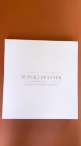 8×10 Budget Planner | Digital Design & Creative Planning Tool — 🌸 🥂 stay inspired all year long