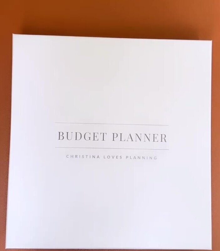 8×10 Budget Planner | Digital Design & Creative Planning Tool — 🌸 🥂 stay inspired all year long