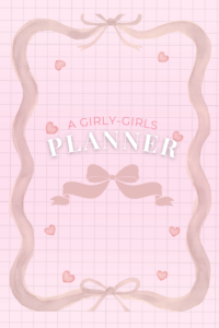 💎 📍 Aesthetic Girly Weekly Planner | Pink Digital Planner with Bonus Checklists | seamless organization hack