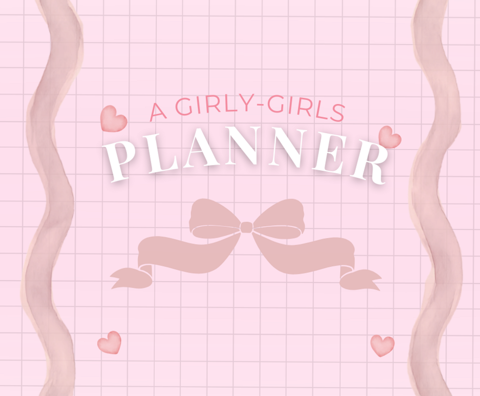 💎 📍 Aesthetic Girly Weekly Planner | Pink Digital Planner with Bonus Checklists | seamless organization hack