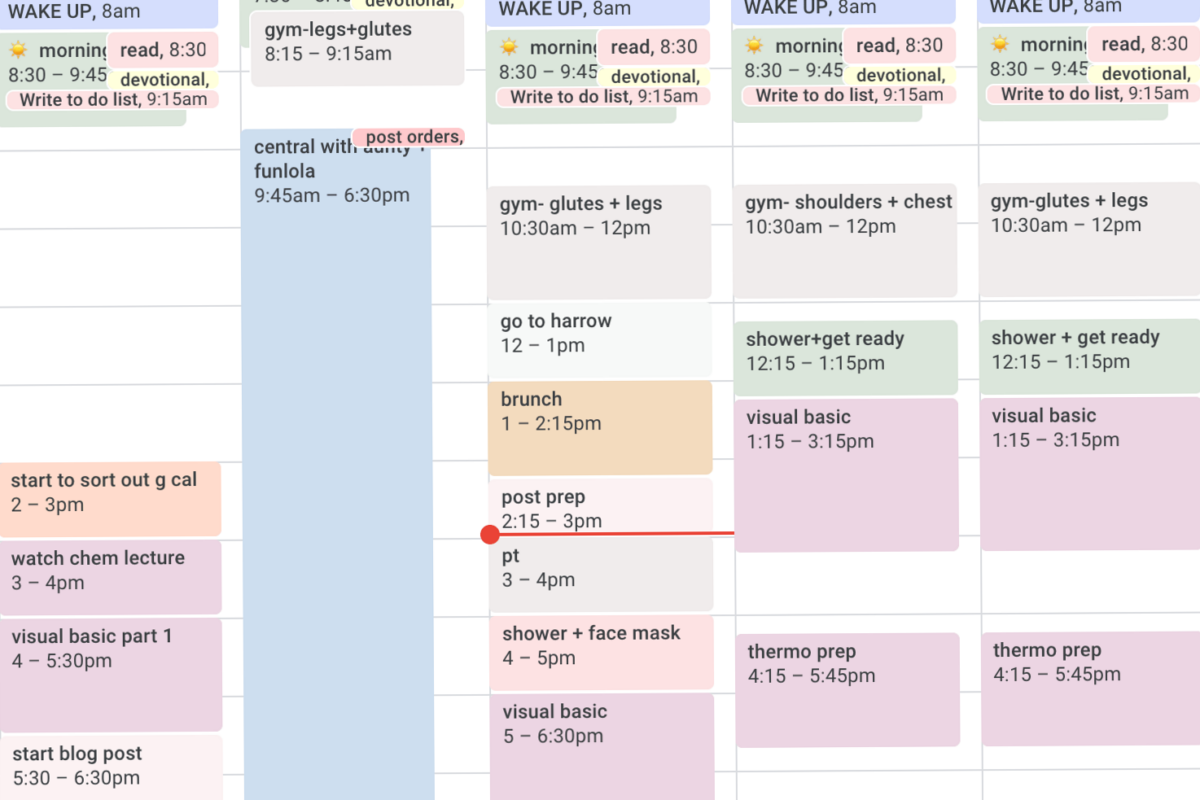 📍 🪄 Aesthetic Google Calendar with Hubtivity FreeNotion | pro digital dashboard