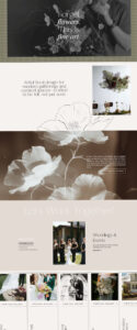 Aesthetic Squarespace Site for Wedding Florists | Studio Bressi Design — 👰 🥂 secret to staying productive