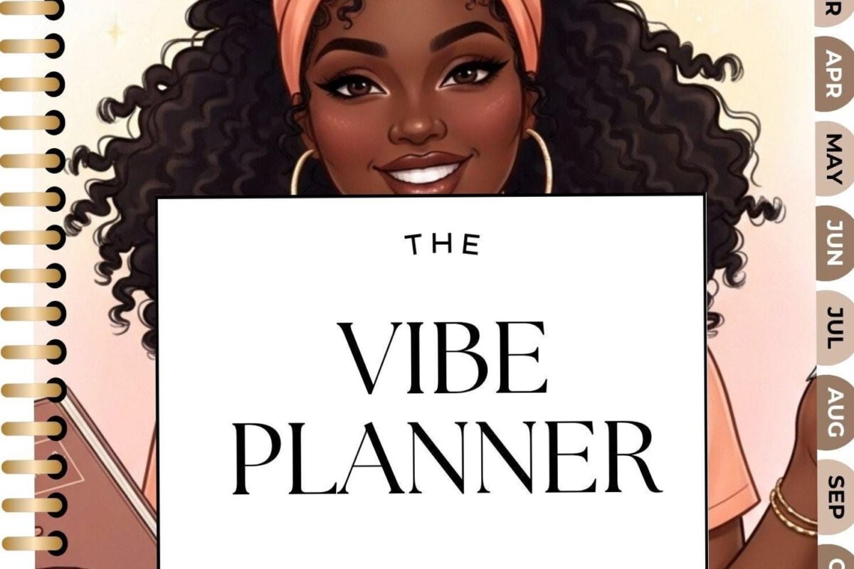 Afro Girl Digital Planner | GoodNotes iPad PDF — 📁 📊 romanticize your routine