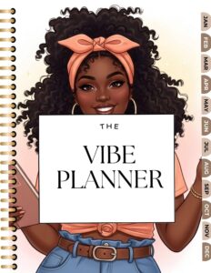 Afro Girl Digital Planner | GoodNotes iPad PDF — 📁 📊 romanticize your routine