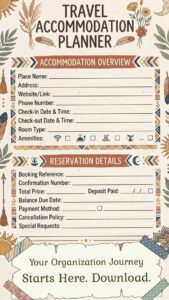 📊 📝 Boho Journey Blueprints: Travel Sights List Ideas | secret to staying productive