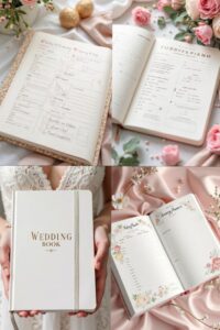 🎨 💎 Bridal Wedding Planner Book – Elegant Organizer with Budget Tracker, Checklists | essential planning guide