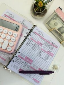 🍰 🥂 Budget Planner Journal for Household Management | dream life manifestation