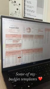 📊 🖇️ Budget Templates I Created for Design & Planning | stay inspired all year long